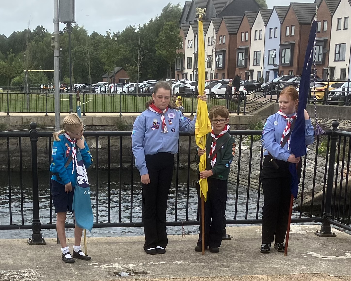 STANDARD BEARERS OF THE FUTURE 11TH BARRY SEA SCOUTS GROUP