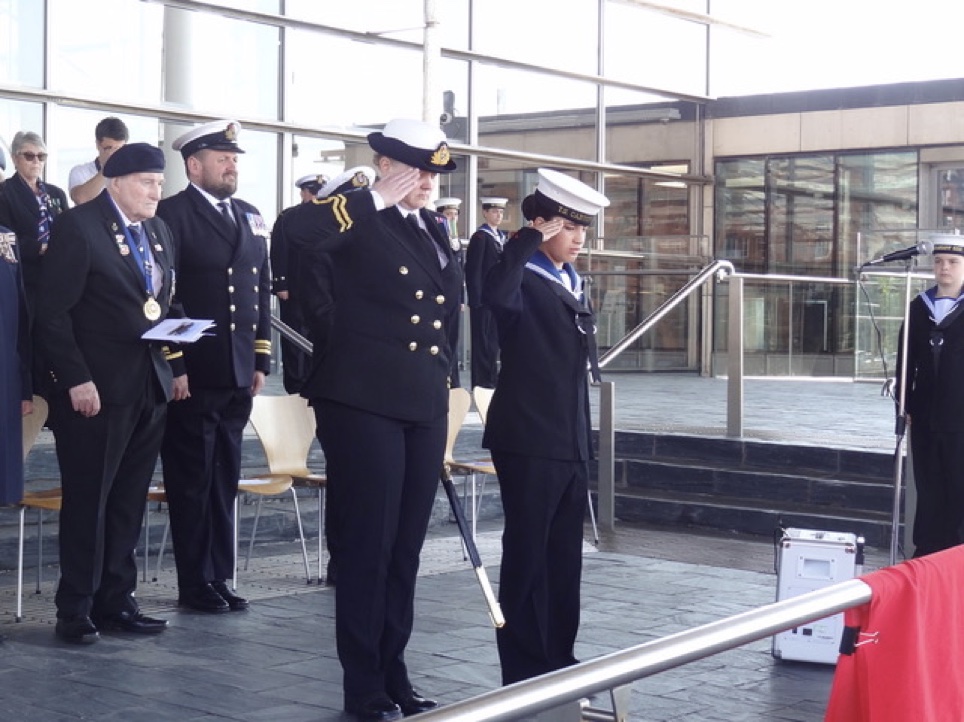Lt. HELEN HUNT, OIC CARDIFF SEA CADETS AND SEA CADET