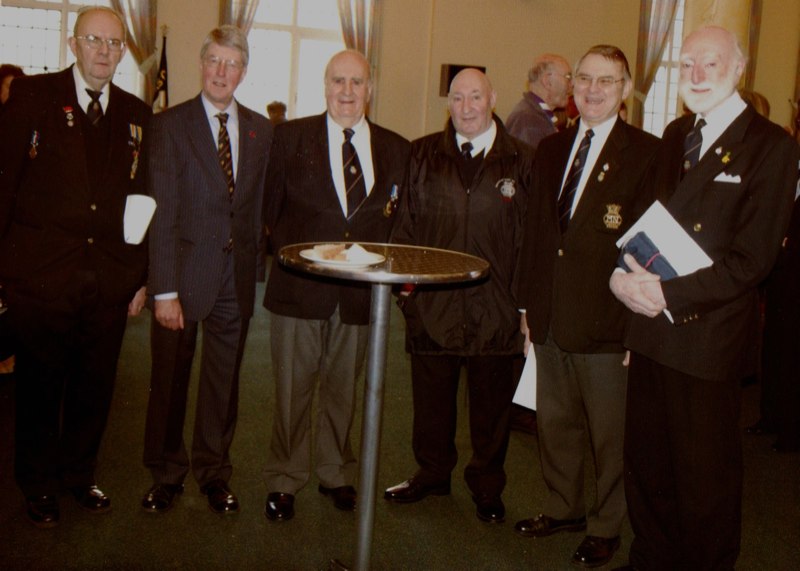 David Sheen, John Curtis, Vice Lord Lieutenant, Alf Thomas, John Mumford. Byron Jones and Ray Newbury - Cardiff 2009